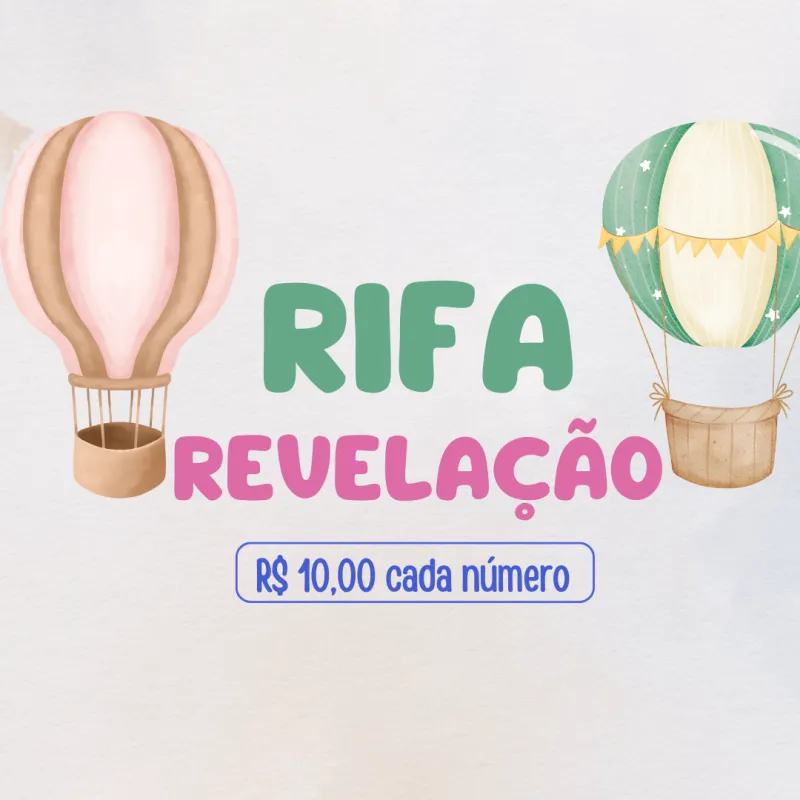 Imagem da campanha Rifa Revelação