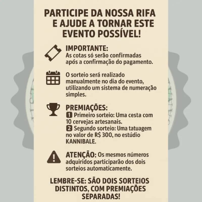 Imagem da campanha 1° Cervadalho - Festival de Cerveja Artesanal de Paudalho