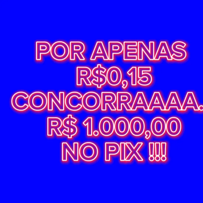 Imagem da campanha R$ 1.000,00 NO PIX!!!