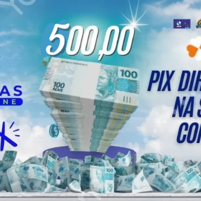 Imagem da campanha 1000$ no pix