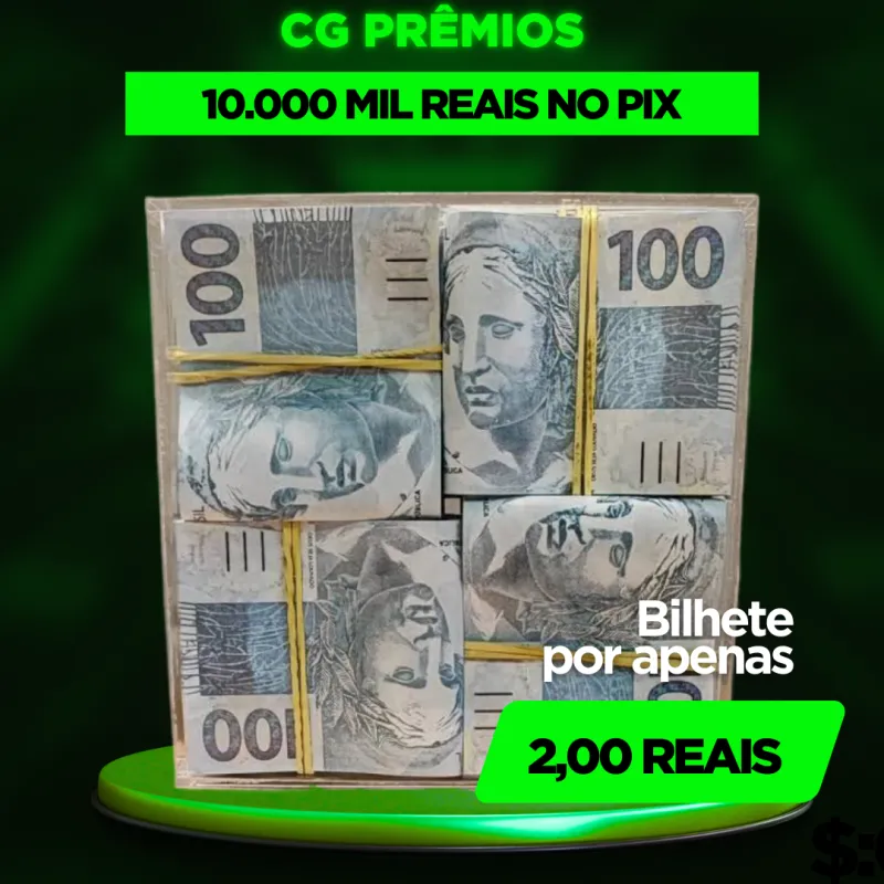 Imagem da campanha 10.000 mil no pix