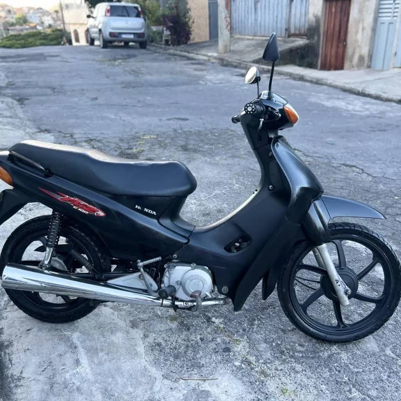 Imagem da campanha Sorteio Honda/ C 100 Biz cor preta ou R$4 mil no pix.