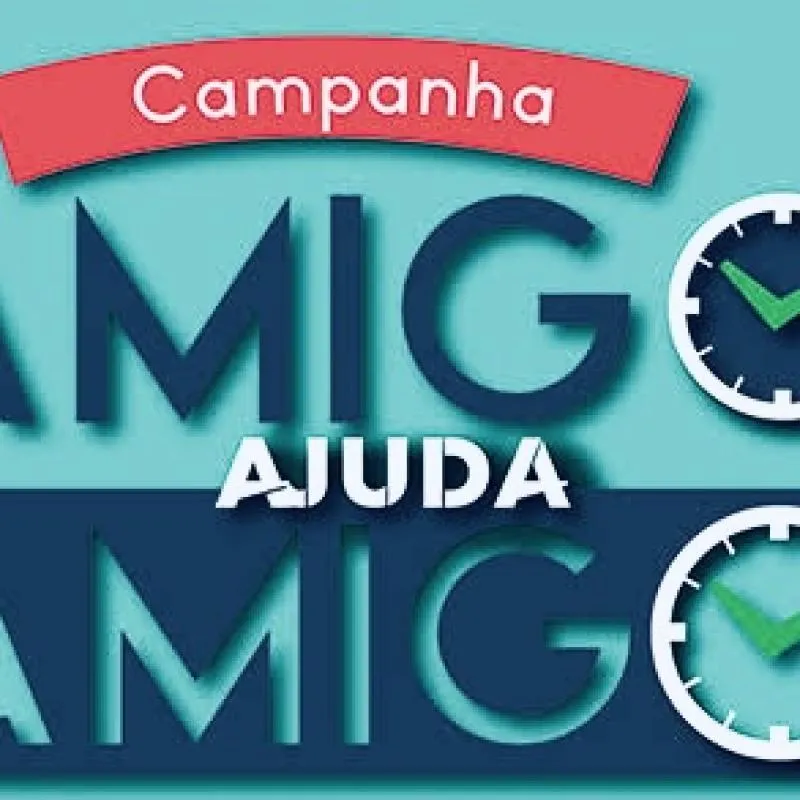 Imagem da campanha Ação Premiada Entre Amigos