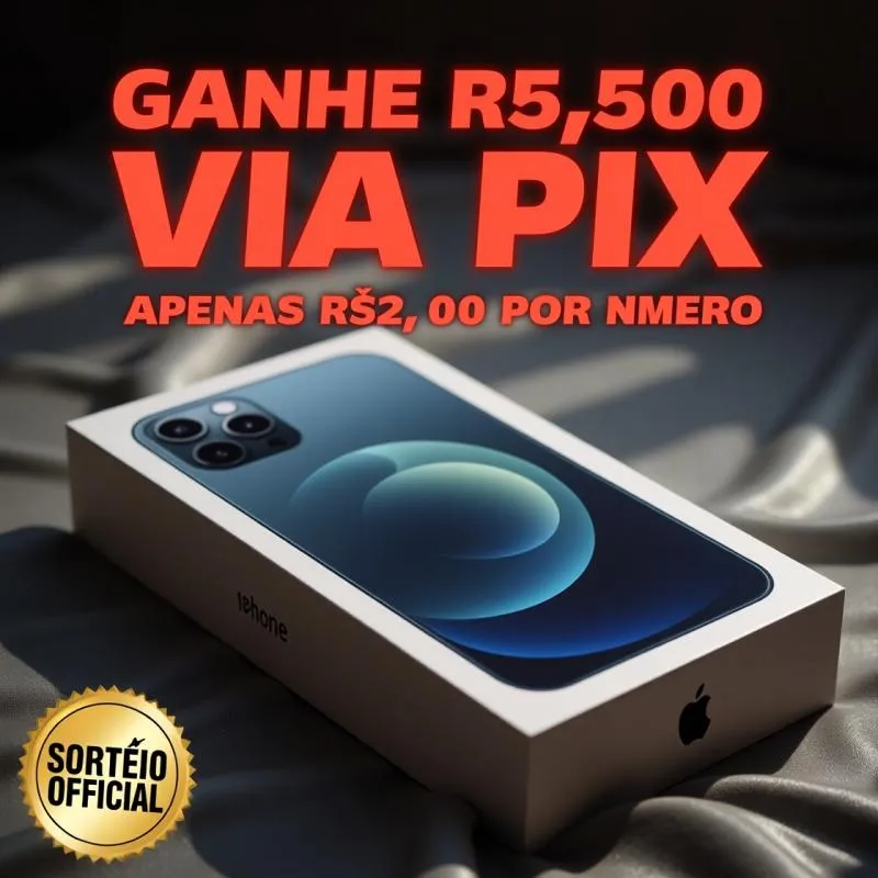 Imagem da campanha iPhone 15 PRO MAX por 2 Reais — Entrega Garantida via Pix!