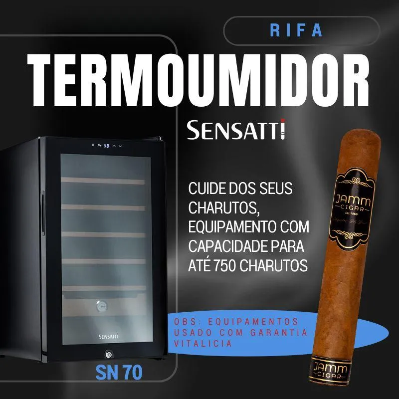 Imagem da campanha TERMOUMIDOR PARA CHARUTOS