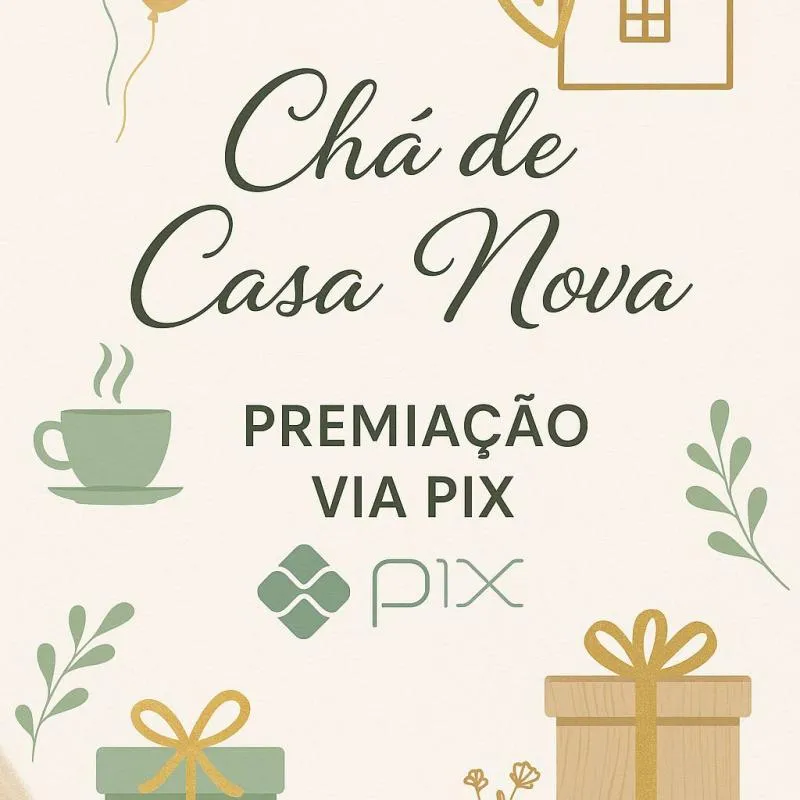 Imagem da campanha Rifa Chá de Casa Nova! Carol e David 🏡✨