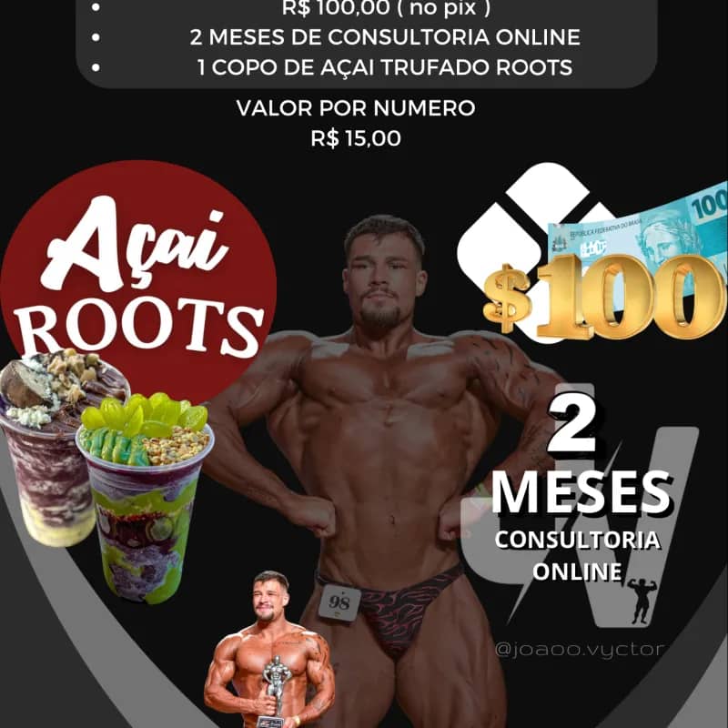 Imagem da campanha JOÃO NO PARANAENSE IFBB