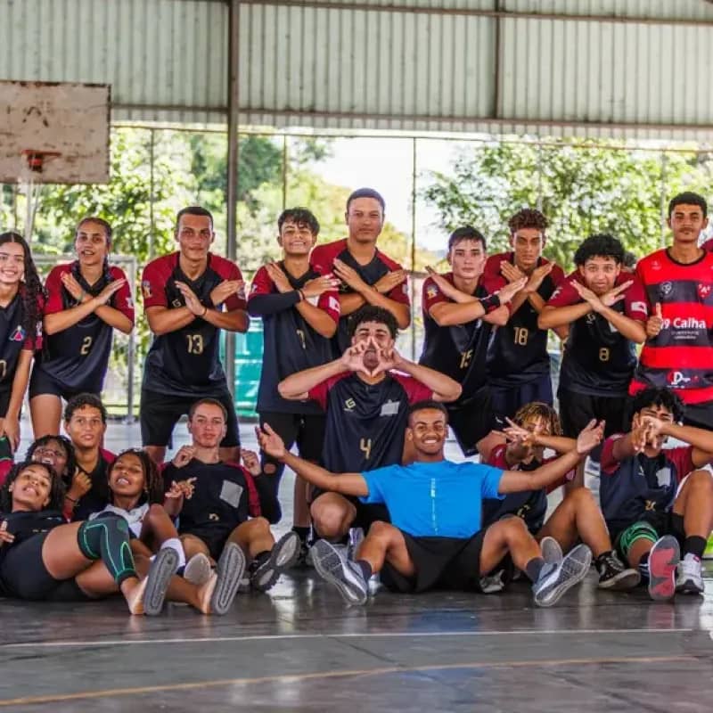 Imagem da campanha Gorilas Handebol