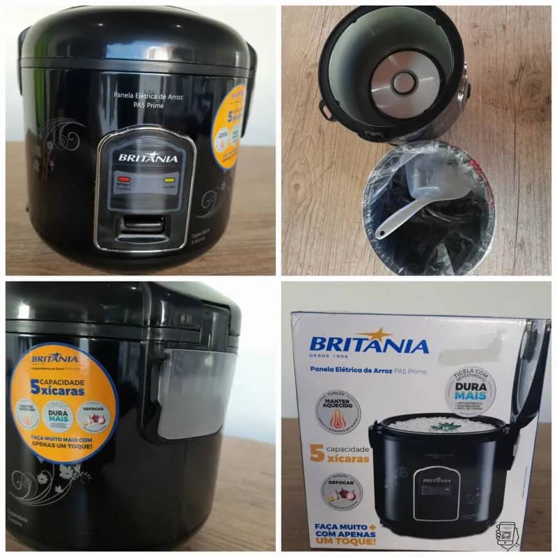 Imagem da campanha Panela Elétrica de Arroz Britânia - xícaras