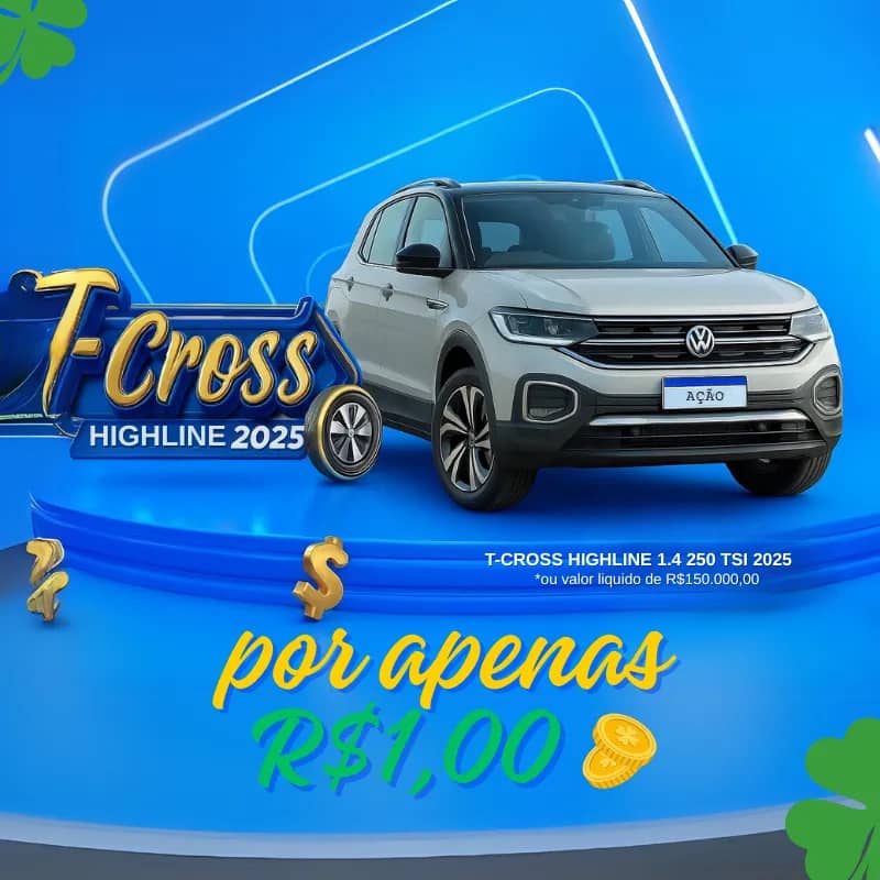 Imagem da campanha T-CROSS 2025