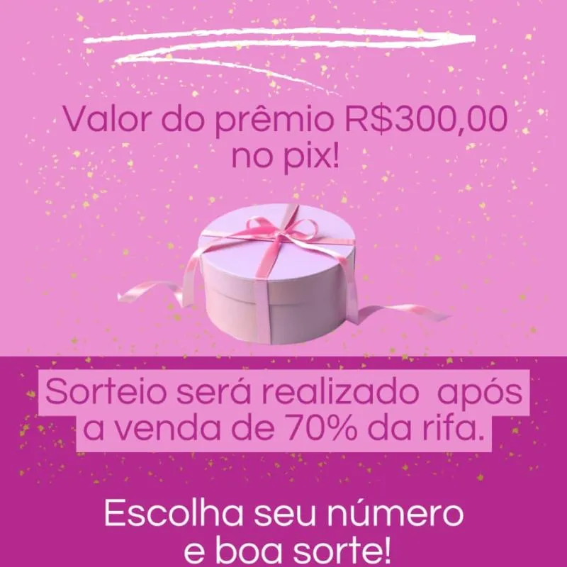 Imagem da campanha Rifa Solidária