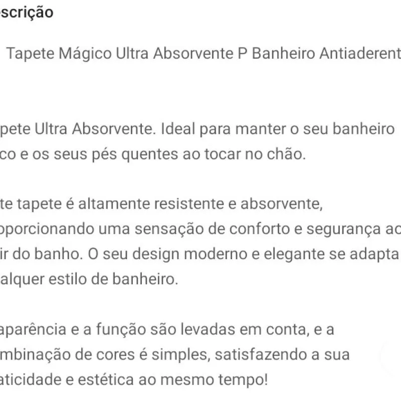 Imagem da campanha Lindo tapete