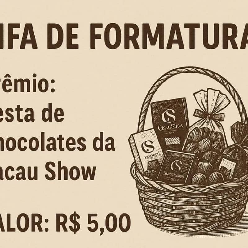 Imagem da campanha RIFA PARA VIAGEM DE FORMATURA