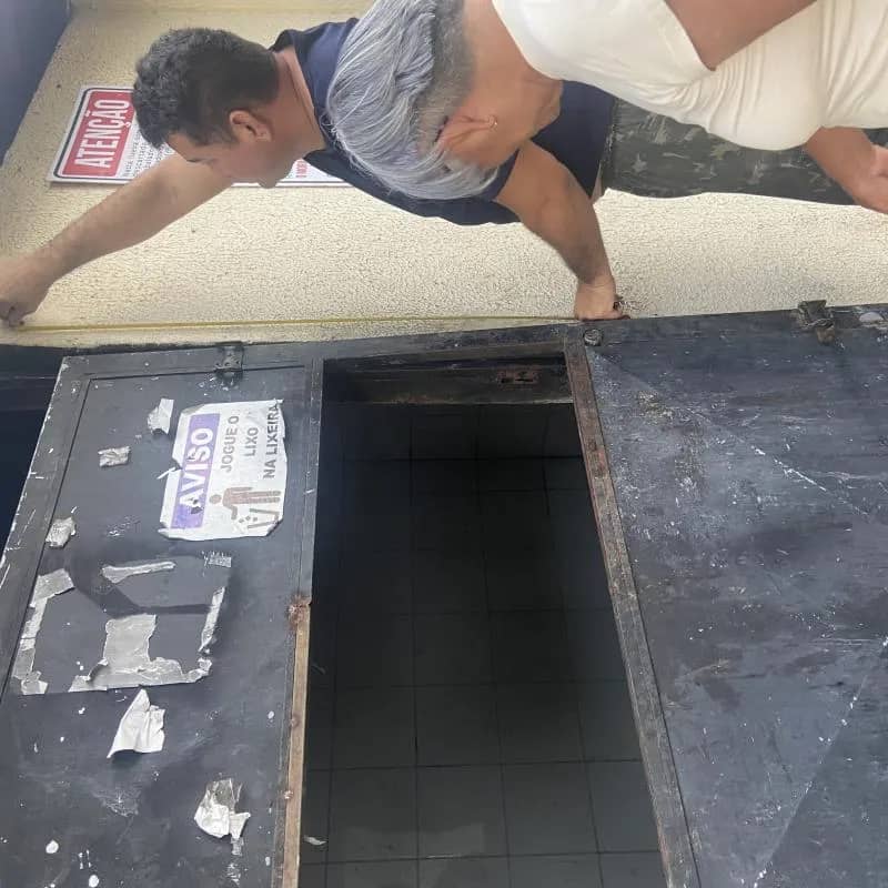 Imagem da campanha Revitalizar nosso portão da lixeira