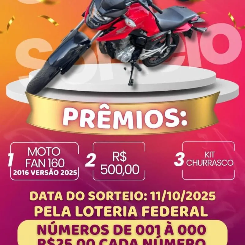 Imagem da campanha Sorteio