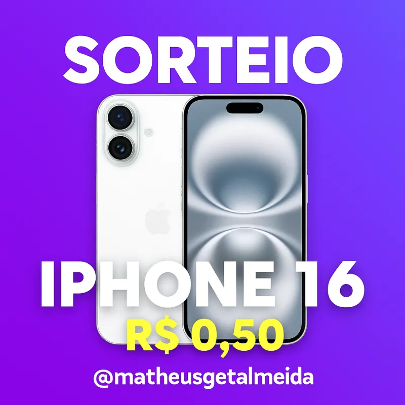 Imagem da campanha IPhone 16