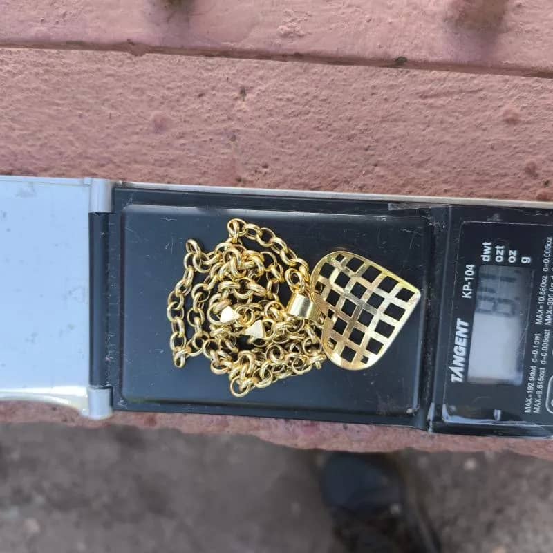 Imagem da campanha Corrente elo portuguesa com pingente 8.7 gramas ouro 18k