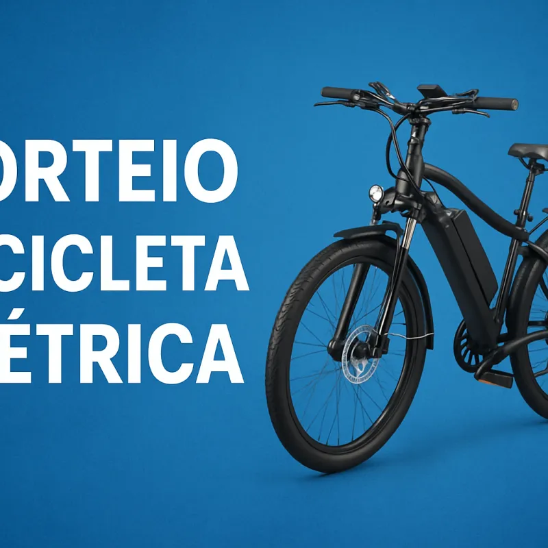 Imagem da campanha BICICLETA ELÉTRICA DE UMTIMA GERAÇÃO