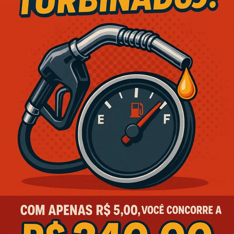 Imagem da campanha Combustível turbinado