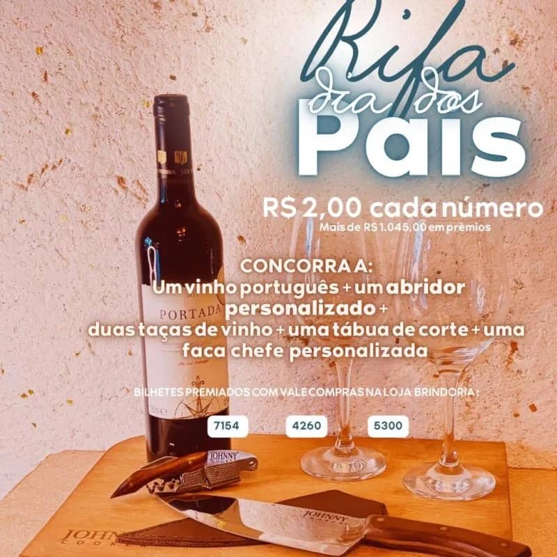 Imagem da campanha Rifa Dia dos Pais