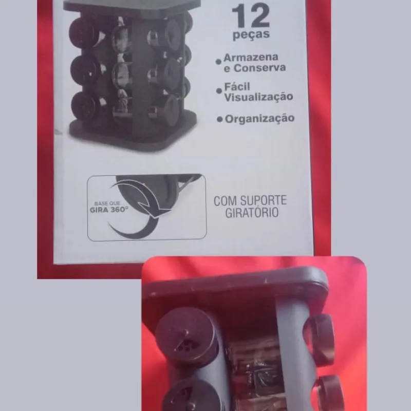 Imagem da campanha Porta Condimentos de vidro