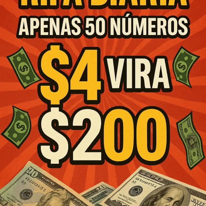 Imagem da campanha Rifa diária