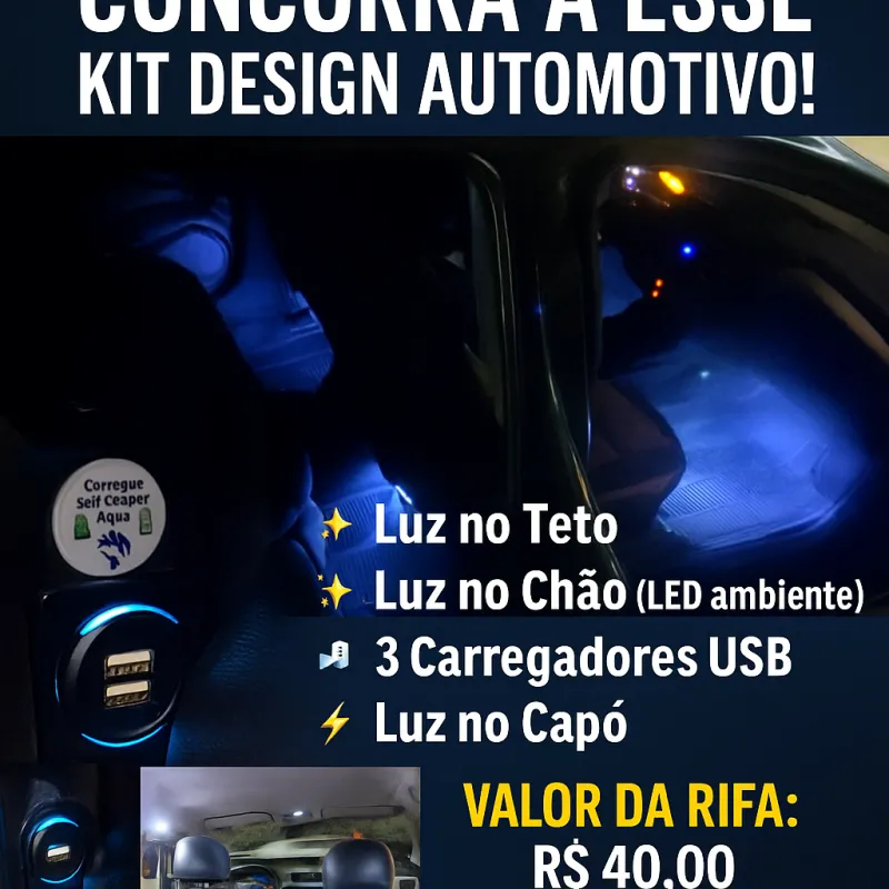 Imagem da campanha Rifa design Automotivo