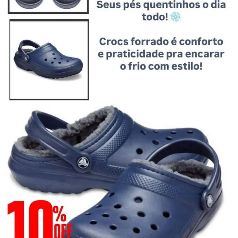 Imagem da campanha Crocs