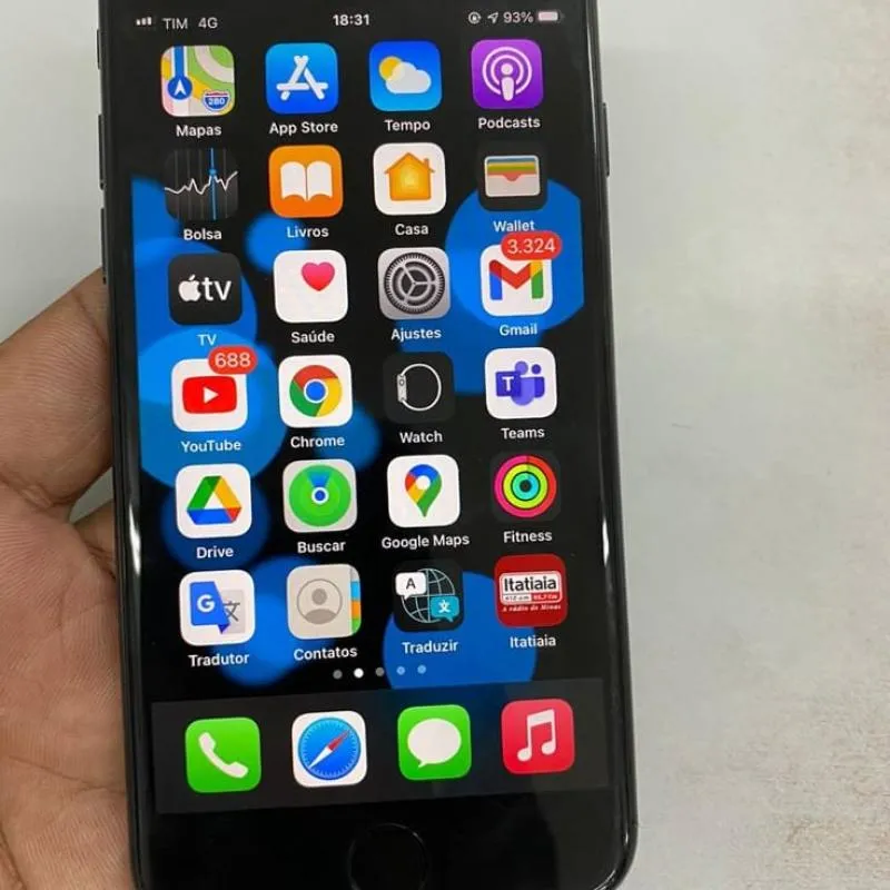 Imagem da campanha “Você acredita que pode levar esse iPhone 7 por menos de R$5? Sim, eu tô rifando ele agora!"