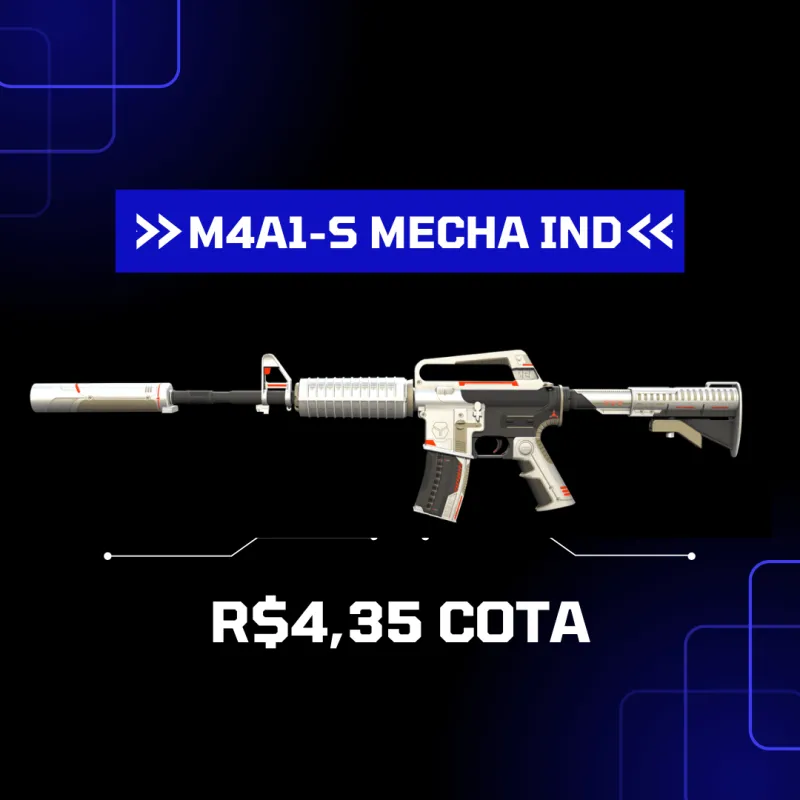 Imagem da campanha M4A1-S | Mecha Industries