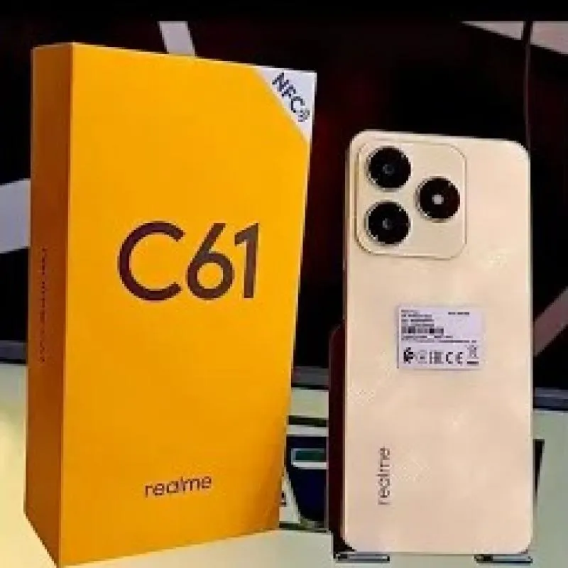 Imagem da campanha REALME C61 OU R$ 1.000 REAIS
