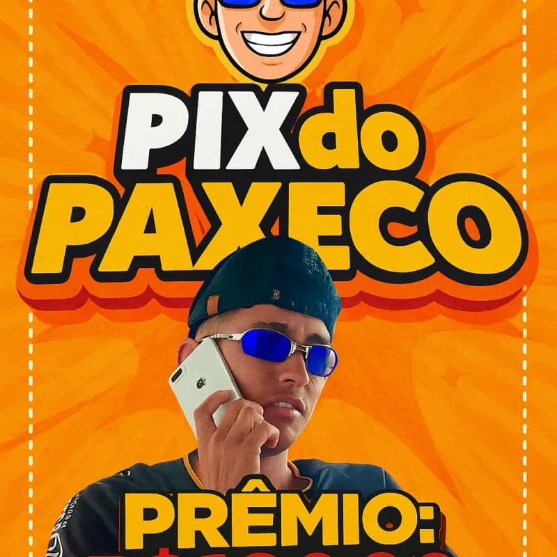 Imagem da campanha PIX DO PAXECO