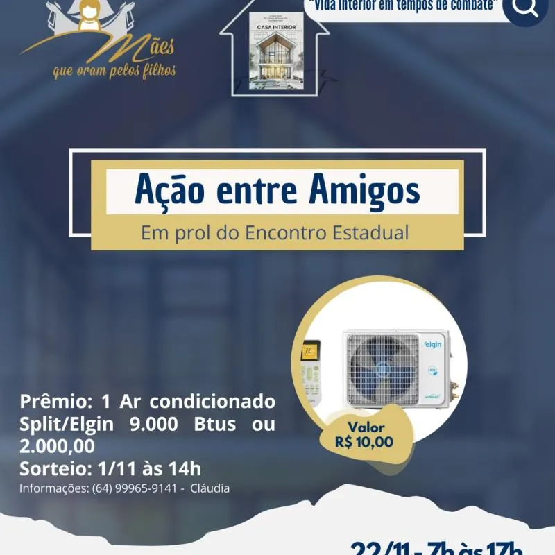 Imagem da campanha Ação solidária