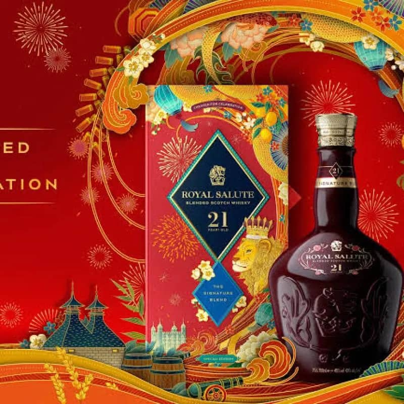 Imagem da campanha Um Gole de Realeza: Royal Salute te espera!