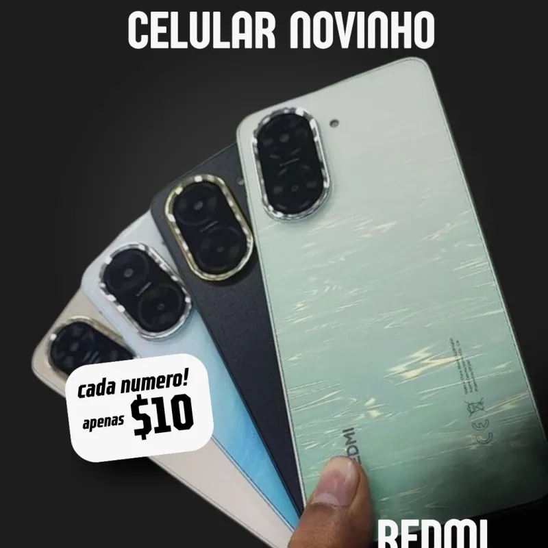 Imagem da campanha Compre e concorra a um celular novinho