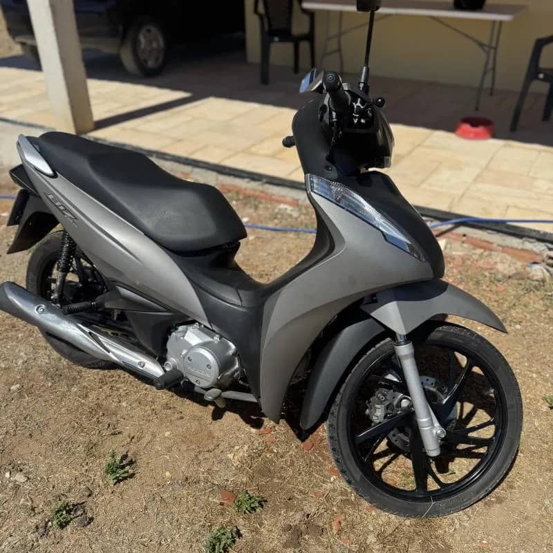 Imagem da campanha Honda Biz 2024