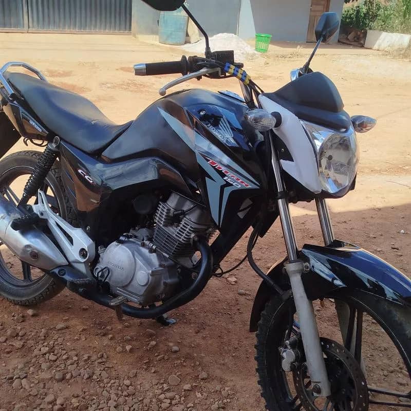 Imagem da campanha Rifa se Titan 150