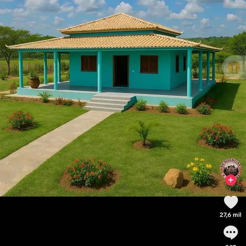 Imagem da campanha Rifa casa de. 6 cômodo no campo com tranquilidade total longe do caos da cidade por apenas 1 real