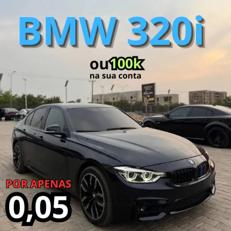 Imagem da campanha BMW 320i OU 100k