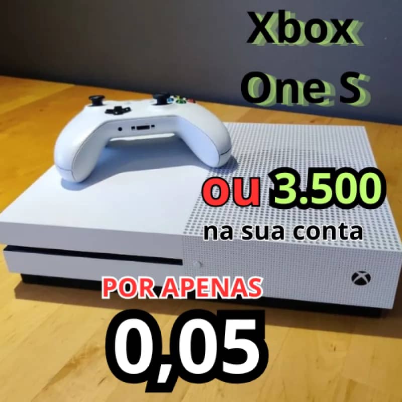 Imagem da campanha Xbox One S ou 3K