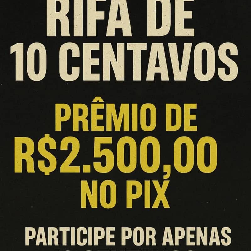Imagem da campanha R2.500,00 No Pix