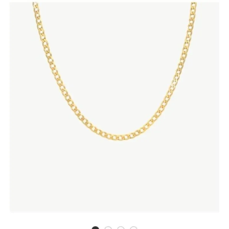 Imagem da campanha COLAR DE PRATA 925 BANHADO A OURO  VERMEIL 38CM