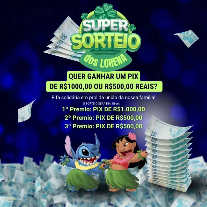 Imagem da campanha Em Prol da Família Lorena