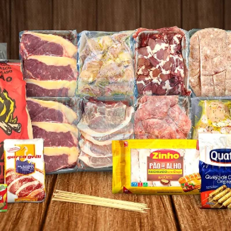 Imagem da campanha KIT CHURRASCO + CERVEJA OU R$50