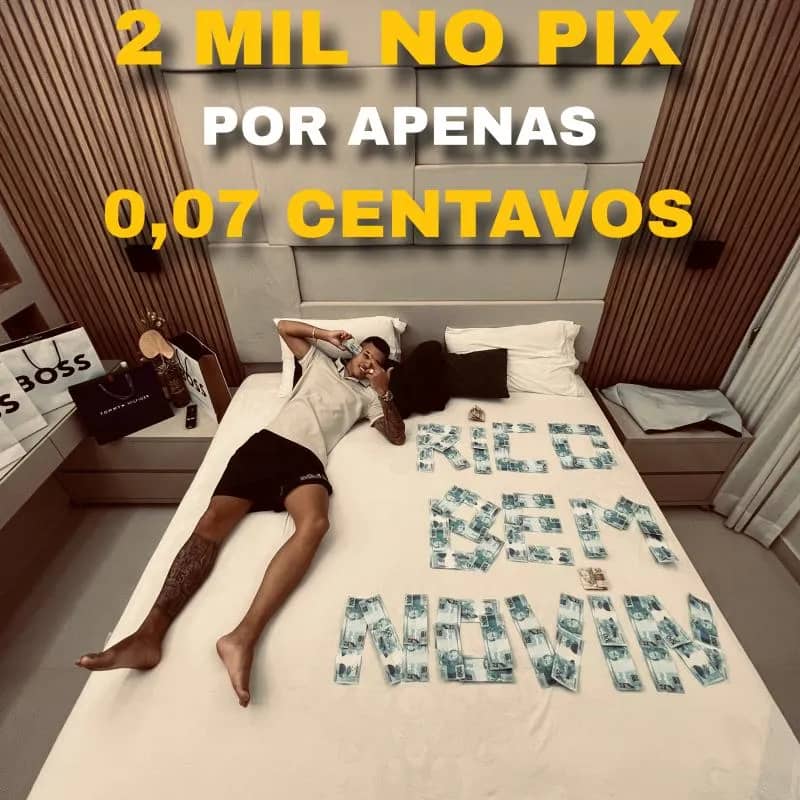 Imagem da campanha 2 MIL NO PIX POR APENAS 0,07 CENTAVOS!!💸