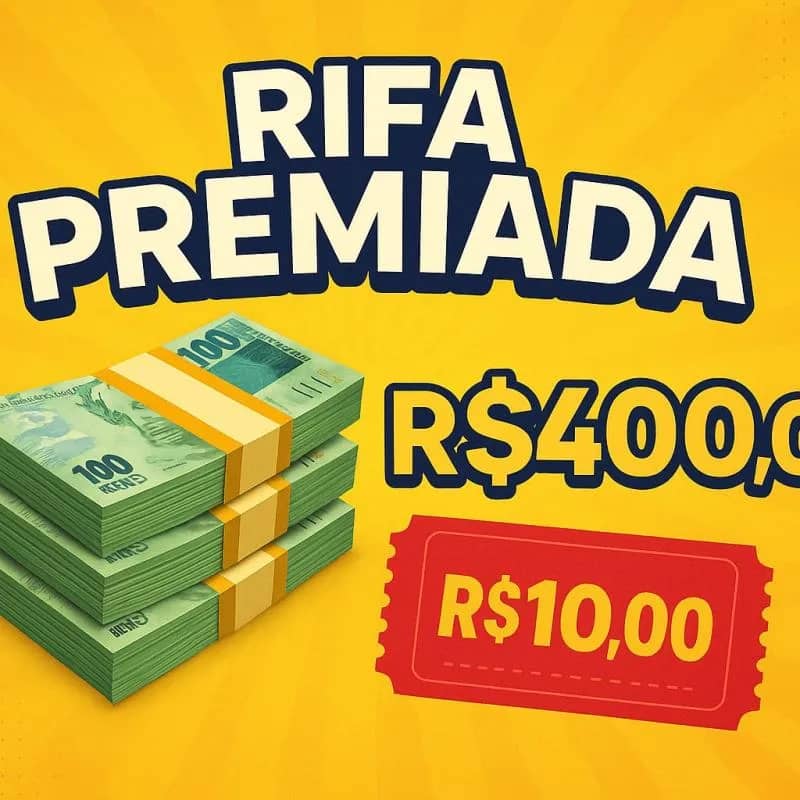 Imagem da campanha Rifa Premiada