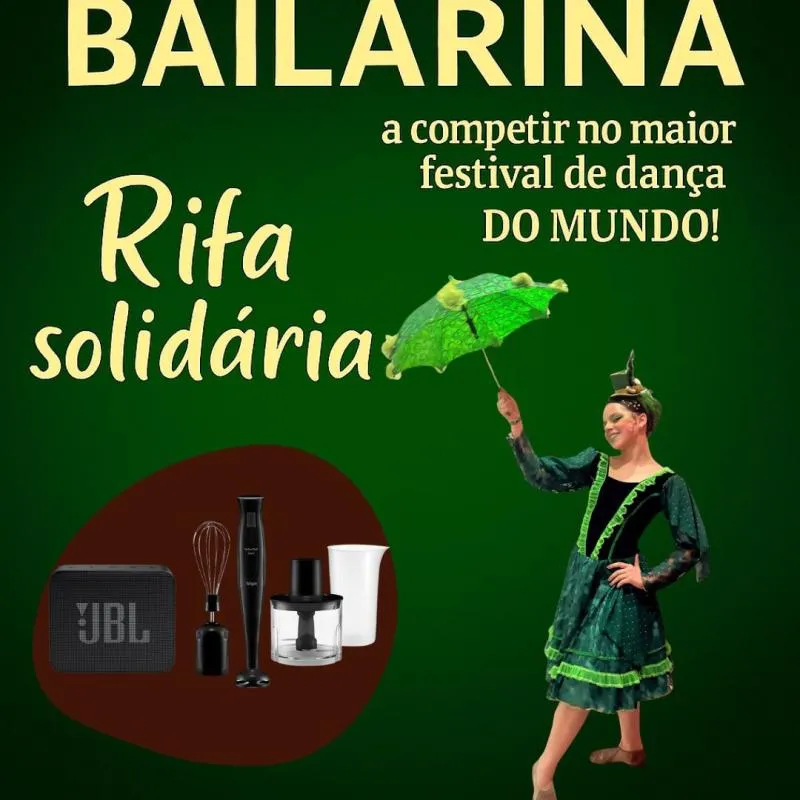 Imagem da campanha Rifa solidária