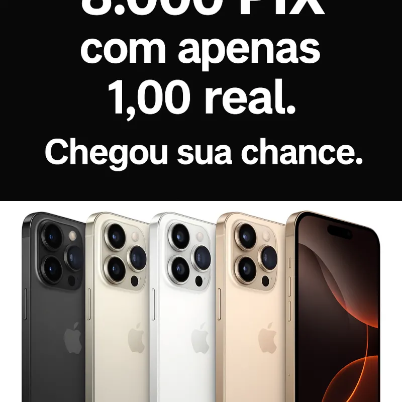 Imagem da campanha Campanha sorteio Phone beneficente, para comprar moto trabalhar uber .