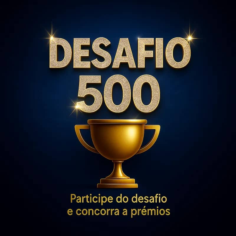 Imagem da campanha DESAFIO 500