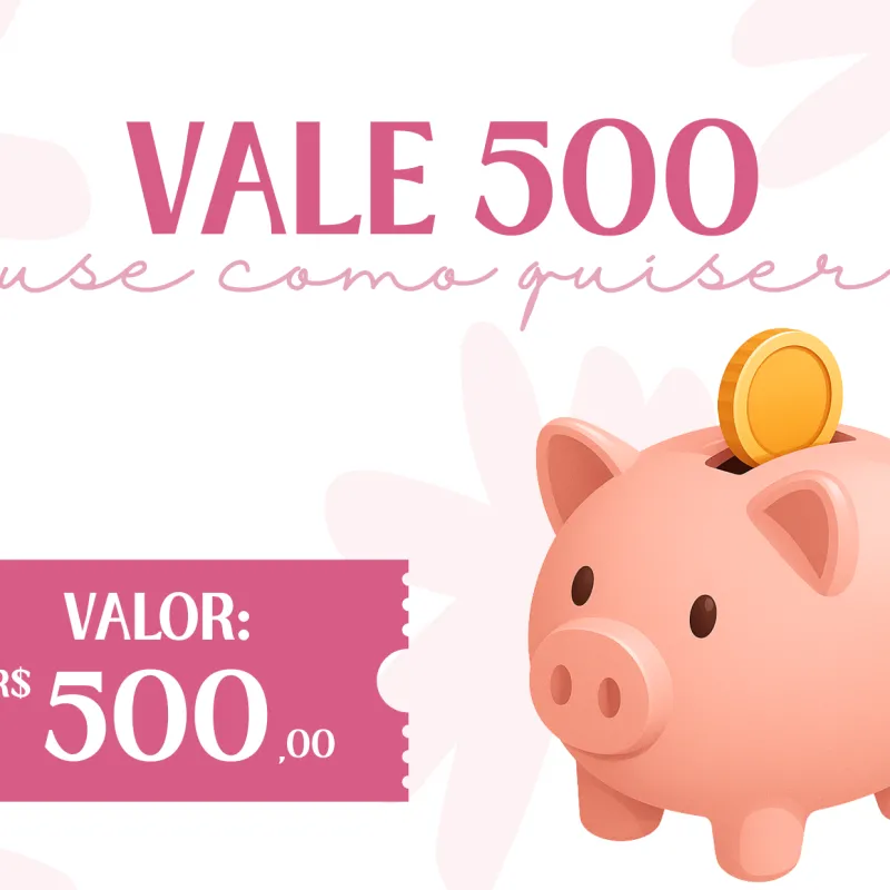 Imagem da campanha Vale Especial de R$ 500 🍀